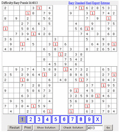 100 Samurai Sudoku screenshot
