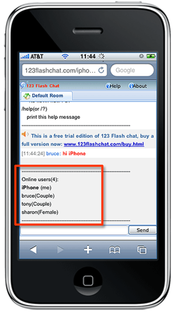 123 Flash Chat screenshot 3
