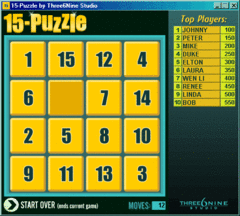 15-Puzzle screenshot