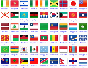 172 final country flag icons screenshot 3