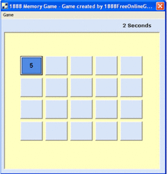 1888 Memory Game screenshot