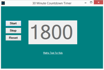 30 Minute Countdown Timer screenshot