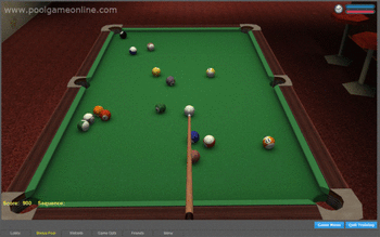 3D Online Pool screenshot