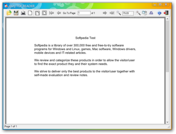 3nity PDF READER Portable screenshot