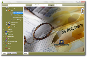 3S Accounting screenshot