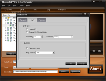 4Easysoft DVD to Video Converter screenshot 7