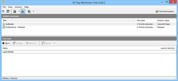 4t Tray Minimizer Free screenshot
