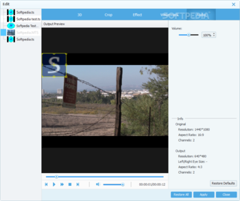 4Videosoft MXF Converter screenshot 9