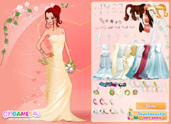 A Beautiful Bride Dress Up screenshot