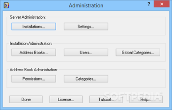 A Handy Address Book Server screenshot 2