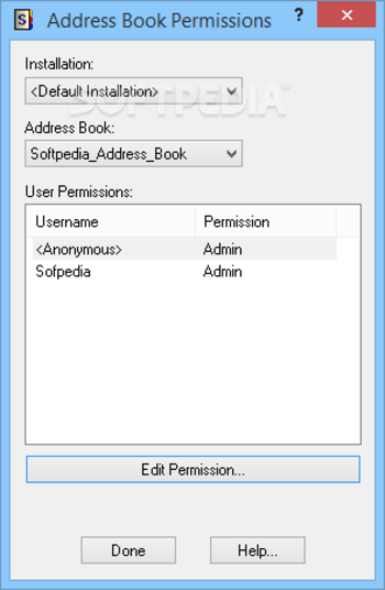 A Handy Address Book Server screenshot 7