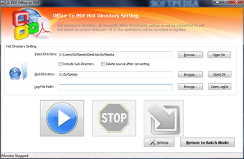 A-PDF Office to PDF screenshot 3
