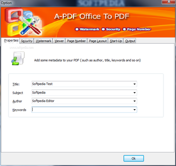 A-PDF Office to PDF screenshot 4
