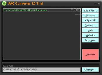 AAC Converter screenshot