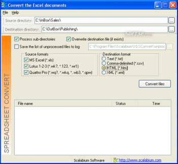 ABA Spreadsheet Convert screenshot 2