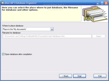 Abee MP3 Database Organizer screenshot 3