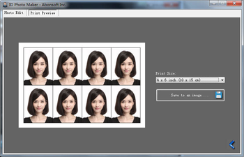 Abonsoft ID Photo Maker screenshot 2