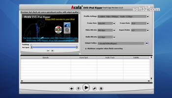 Acala DVD to Pocket PC Movie screenshot 3