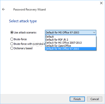 Accent EXCEL Password Recovery screenshot 2