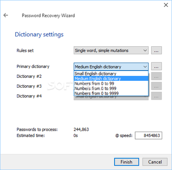 Accent EXCEL Password Recovery screenshot 4