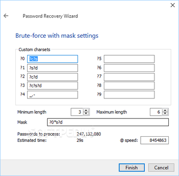 Accent EXCEL Password Recovery screenshot 5