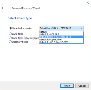 Accent OFFICE Password Recovery screenshot 2