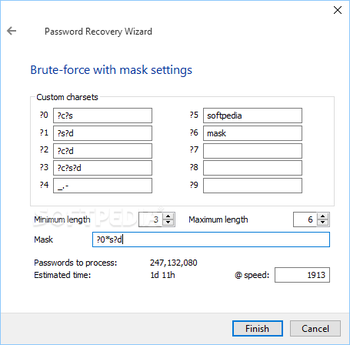 Accent OFFICE Password Recovery screenshot 4