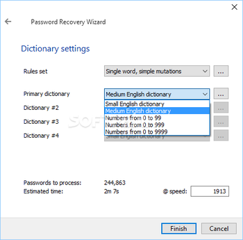 Accent OFFICE Password Recovery screenshot 6