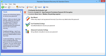 Access Password Recovery Key screenshot 2