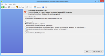 Access Password Recovery Key screenshot 3