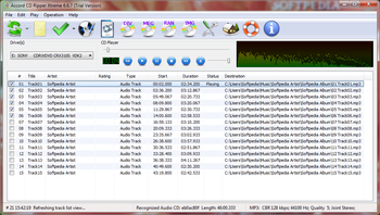 Accord CD Ripper Xtreme screenshot