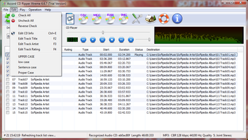 Accord CD Ripper Xtreme screenshot 2