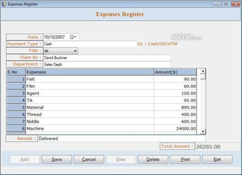 Accounting Bookkeeping Software screenshot 2
