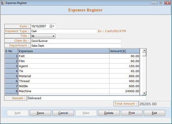 Accounting Bookkeeping Software screenshot 3