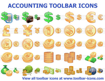 Accounting Toolbar Icons screenshot 3