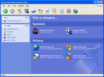 Acronis Privacy Expert Suite screenshot 2