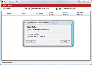 Active Directory Account screenshot 2