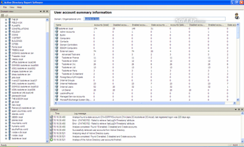 Active Directory Report Software screenshot 2