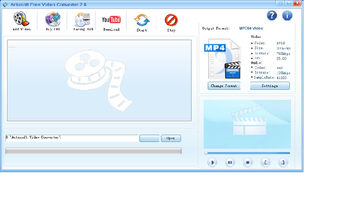 Actusoft Free Video Converter screenshot 2
