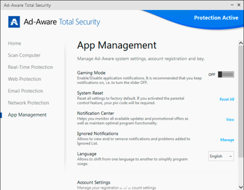 Ad-Aware Total Security screenshot
