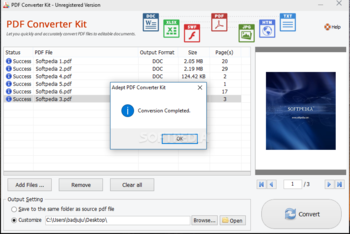 Adept PDF Converter Kit screenshot 7