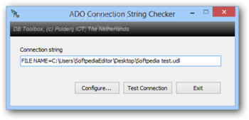 ADO Connection String Checker screenshot