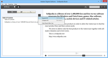 Adobe Digital Editions screenshot 3