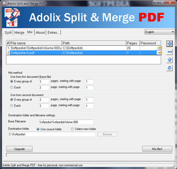 Adolix Split & Merge PDF screenshot 3