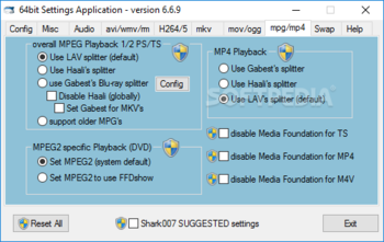Advanced Codecs for Windows 7 / 8.1 / 10 screenshot 8