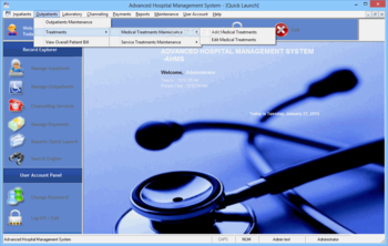 Advanced Hospital Management System screenshot 3
