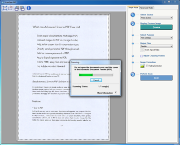 Advanced Scan to PDF Free screenshot 2