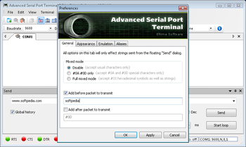 Advanced Serial Port Terminal screenshot 4