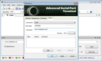 Advanced Serial Port Terminal screenshot 7