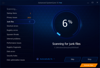 Advanced SystemCare screenshot 2
